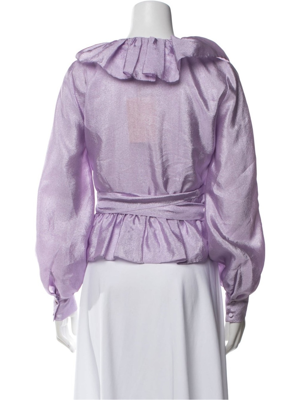 Stine Goya Wrap Ruffle Top - Picture 5 of 8